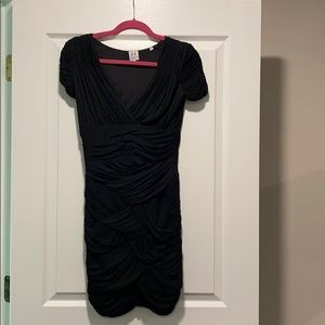 Halston Herotage Black Mini Dress